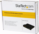 StarTech.com SATA IDE Adapter - SATA IDE Adapter - Bi-Directional - IDE to SATA Adapter (PATA2SATA3),Black SATA/IDE SATA/IDE Drive