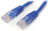 StarTech.com 100 ft Cat5e Patch Cable with Molded RJ45 Connectors - Blue - Cat5e Ethernet Patch Cable - 100ft UTP Cat 5e Patch Cord (M45PATCH100B) 100 ft / 30.5m Blue