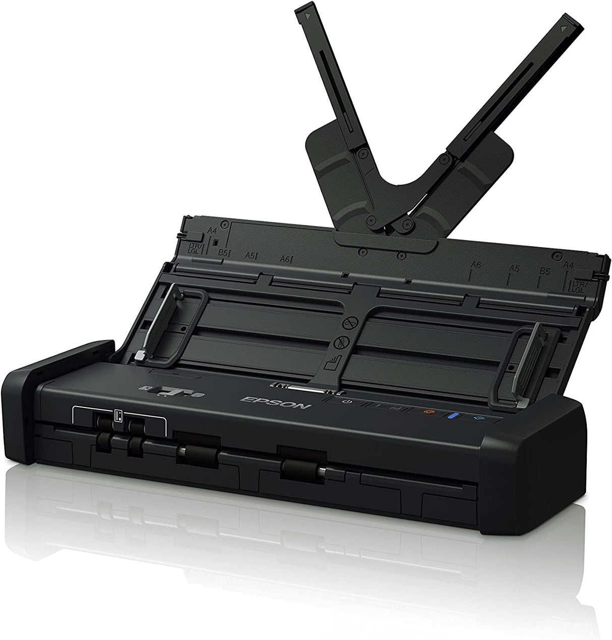 Epson DS-320 Mobile Scanner with ADF: 25ppm, TWAIN &amp; ISIS Drivers, 3-Year Warranty