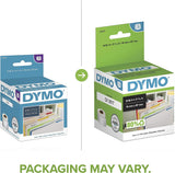 DYMO LW 1-Up File Folder Labels for LabelWriter Label Printers, White, 9/16'' x 3-7/16'', 2 Rolls of 130 (30327) File Folder Labels 2 Rolls