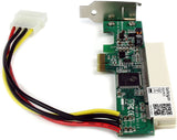 StarTech.com PCI Express to PCI Adapter Card - PCIe to PCI Converter Adapter with Low Profile / Half-Height Bracket (PEX1PCI1)