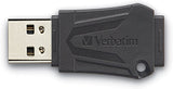 Verbatim 32GB ToughMAX USB 2.0 Flash Drive - Extremely Durable Thumb Drive - Black