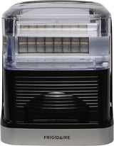 Frigidaire EFIC229-VCM FRIGIDAIRE-33LBS per day Square Clear Cube COMPACT ICE MAKER-Viewing Window-Silver, Standard