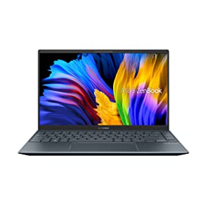 ASUS ZenBook 14 Ultra-Slim Laptop 14” Full HD NanoEdge Bezel Display, AMD Ryzen 5 5600H, Radeon Vega 7 Graphics, 8GB RAM, 512GB SSD, NumberPad, Windows 11 Home, UM425QA-EH59-CA