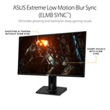 ASUS TUF Gaming 27" 2K HDR Gaming Monitor (VG27BQ) - QHD (2560 x 1440), 165Hz (Supports 144Hz), 0.4ms, Extreme Low Motion Blur, Speaker, G-SYNC Compatible, VESA Mountable, DisplayPort, HDMI 27" QHD 0.4ms 165Hz G-SYNC Height Adjustable Monitor