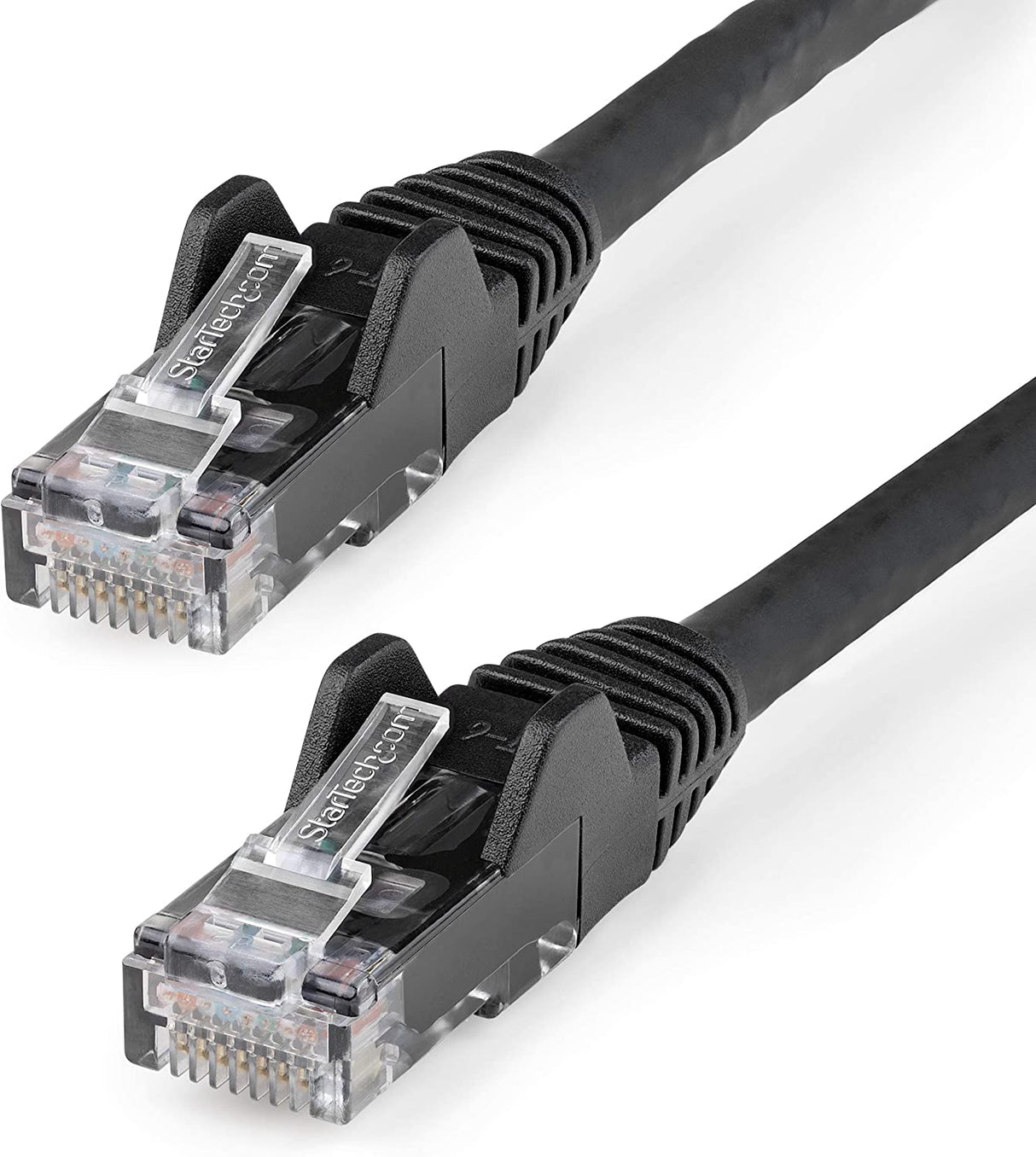 Startech 3ft (90cm) CAT6 Ethernet Cable - LSZH (Low Smoke Zero Halogen) - 10 Gigabit 650MHz 100W PoE RJ45 UTP Network Patch Cord Snagless w/Strain Relief - Black CAT 6, ETL Verified (N6LPATCH3BK) 3 ft Black