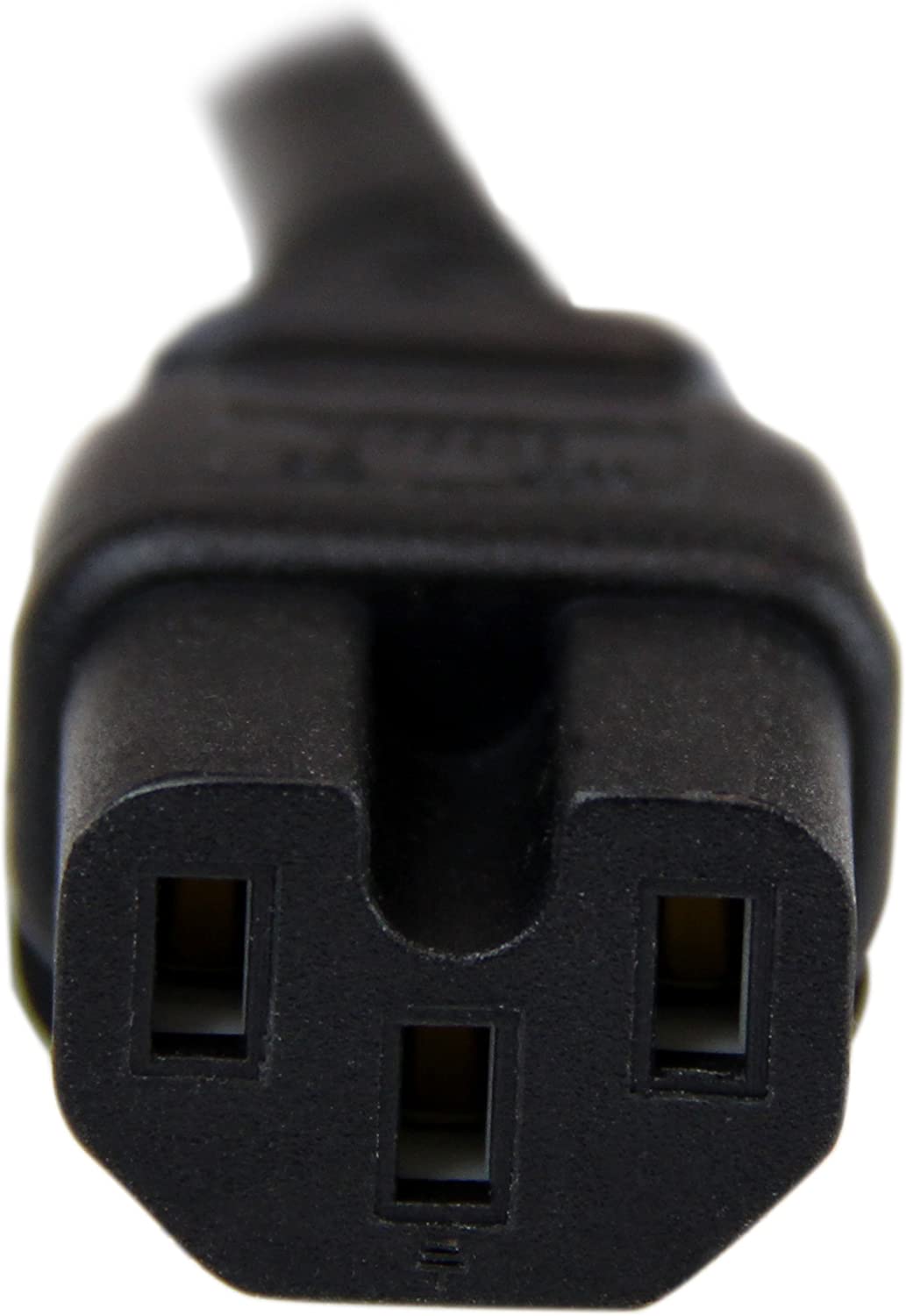 StarTech.com 8ft (2.4m) Heavy Duty Power Cord, NEMA 5-15P to C15 AC Power Cord, 15A 125V, 14AWG, Replacement Computer Power Cord, Monitor Power Cable, PC Power Supply Cable, UL Listed (PXT515C158) 8 ft / 2.5m 14 AWG