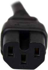 StarTech.com 8ft (2.4m) Heavy Duty Power Cord, NEMA 5-15P to C15 AC Power Cord, 15A 125V, 14AWG, Replacement Computer Power Cord, Monitor Power Cable, PC Power Supply Cable, UL Listed (PXT515C158) 8 ft / 2.5m 14 AWG