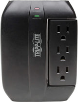 Tripp Lite SWIVEL6 6 Outlet Surge Protector Power Strip, 3 Rotatable Outlets, Black, Lifetime Limited Warranty &amp; Dollar 20,000 Insurance 6 Rotatable Outlet Direct Plug-in Outlet