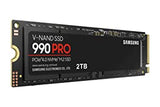 SAMSUNG 990 PRO SSD 2TB PCIe 4.0 M.2 Internal Solid State Drive, Fastest Speed for Gaming, Heat Control, Direct Storage and Memory Expansion for Video Editing, Heavy Graphics, MZ-V9P2T0B/AM