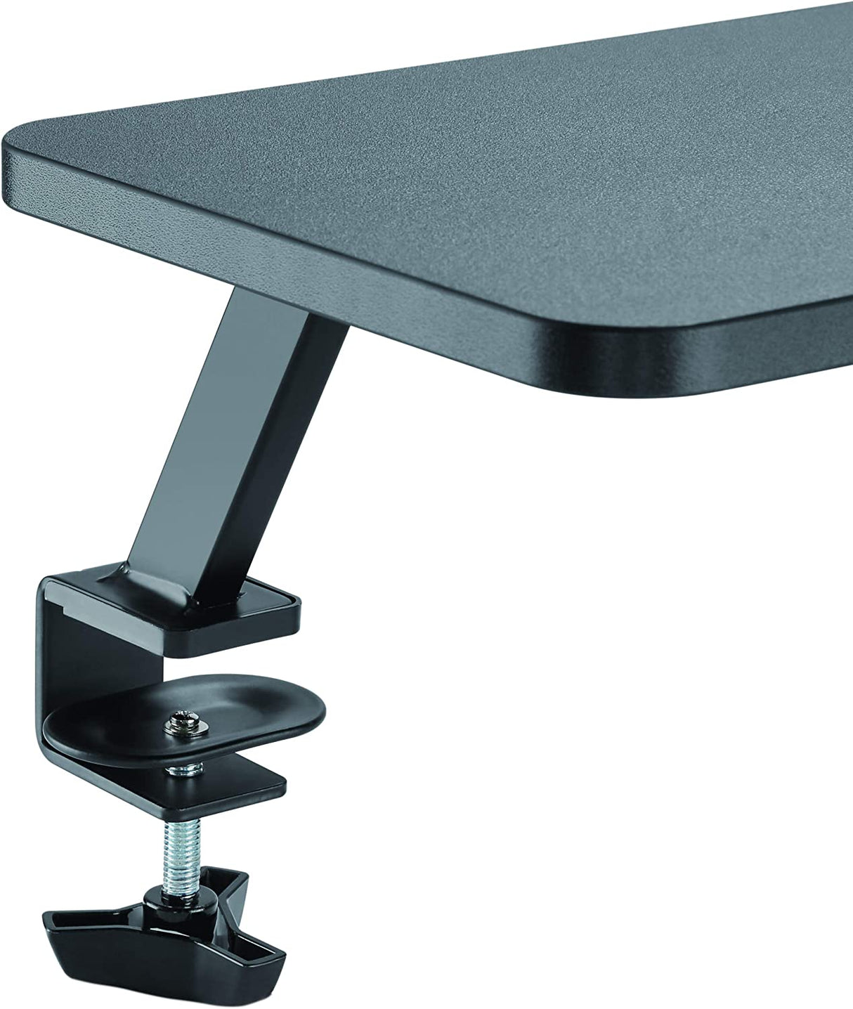 StarTech.com Monitor Riser Stand - Clamp-on Monitor Shelf for Desk - Extra Wide 25.6" (65 cm) for up to 34" Monitors - Black (MNRISERCLMP)