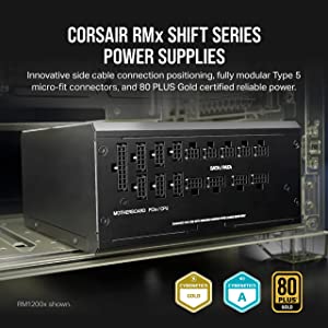 Corsair RM1000x Shift Fully Modular ATX Power Supply - Modular