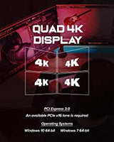 Gigabyte VisionTek Radeon RX 560 4GB GDDR5 4M 4K Graphics Card, 4 Mini DisplayPort, 7.1 Surround Sound, PCI Express, Low-Profile GPU, ATX &amp; SFF (901278)