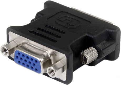 StarTech.com DVI to VGA Cable Adapter - DVI (M) to VGA (F) - 10 Pack - Black - DVI Male to VGA Female (DVIVGAMFB10P) Black QTY 10