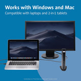Kensington USB 3.0 Dual Display Docking Station for Windows, MacBooks, and Surface (K33972US) USB-A Dual 2K