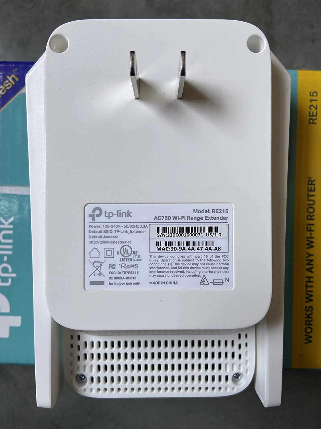 TP-Link AC1200 WiFi Extender RE315 Covers Up to 1500 Sq.ft