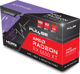 Sapphire technology Sapphire 11319-03-20G Pulse AMD Radeon RX 6650 XT Gaming Graphics Card with 8GB GDDR6, AMD RDNA 2