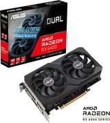 ASUS Dual AMD Radeon RX 6400 4GB GDDR6 Gaming Graphics Card (AMD RDNA 2, PCIe 4.0, 4GB GDDR6 Memory, HDMI 2.1, DisplayPort 1.4a, Axial-tech Fan Design, 0dB Technology)