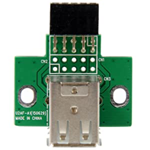 StarTech.com 2 Port USB Motherboard Header Adapter - USB adapter - USB (F) to 10 pin USB header (F) - USBMBADAPT2