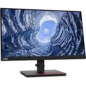 Lenovo ThinkVision T24i-2L 23.8" 60Hz LCD Monitor Raven Black - 1920 x 1080 Full HD Display @ 60Hz - in-Plane Switching (IPS) Technology - 250 Nit Brightness - HDMI &amp; DisplayPort Connectors