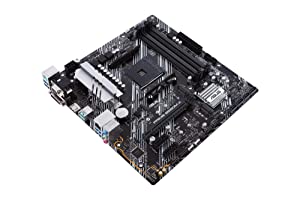 ASUS Prime B550M-A/CSM AMD AM4 (3rd Gen Ryzen™) microATX commercial motherboard (PCIe 4.0, ECC memory, 1Gb LAN, HDMI 2.1/D-Sub, 4K@60HZ, TPM, ASUS Control Center Express)