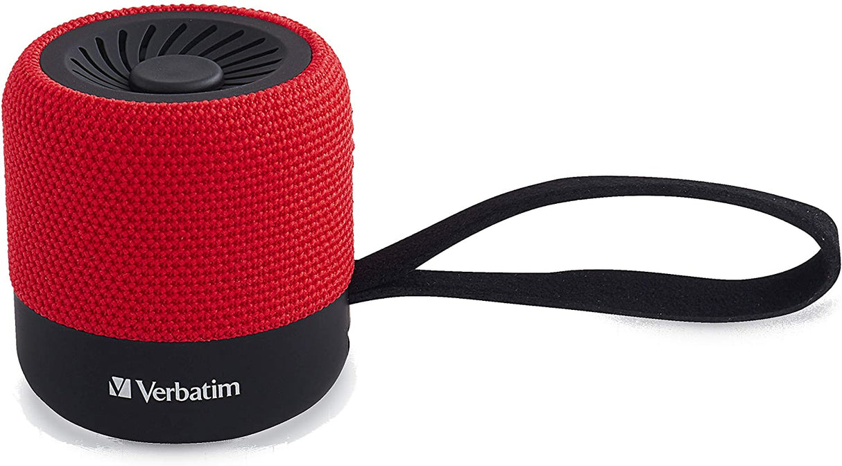 Verbatim Wireless Mini BluetoothSpeaker – Red