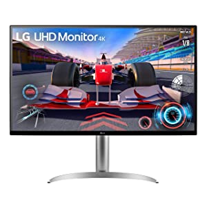 LG UHD Monitor (32UQ750) – 31.5 inch UHD 4K HDR Monitor, HDR10, 144Hz from HDMI 2.1, USB Type-C™(PD 65W), AMD FreeSync™, Maxxaudio 32 Inches Power Delivery: 65W