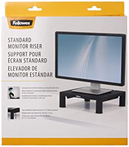 Fellowes Standard Monitor Riser (9671201) Black