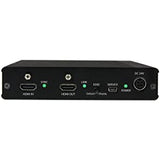 StarTech.com 3 Way HDMI Splitter - HDBaseT Extender Kit w/ 3 Receivers - 1x3 HDMI over CAT5e / CAT6 Splitter - 3 Port HDBaseT HDMI Extender - Up to 4K (ST124HDBT)