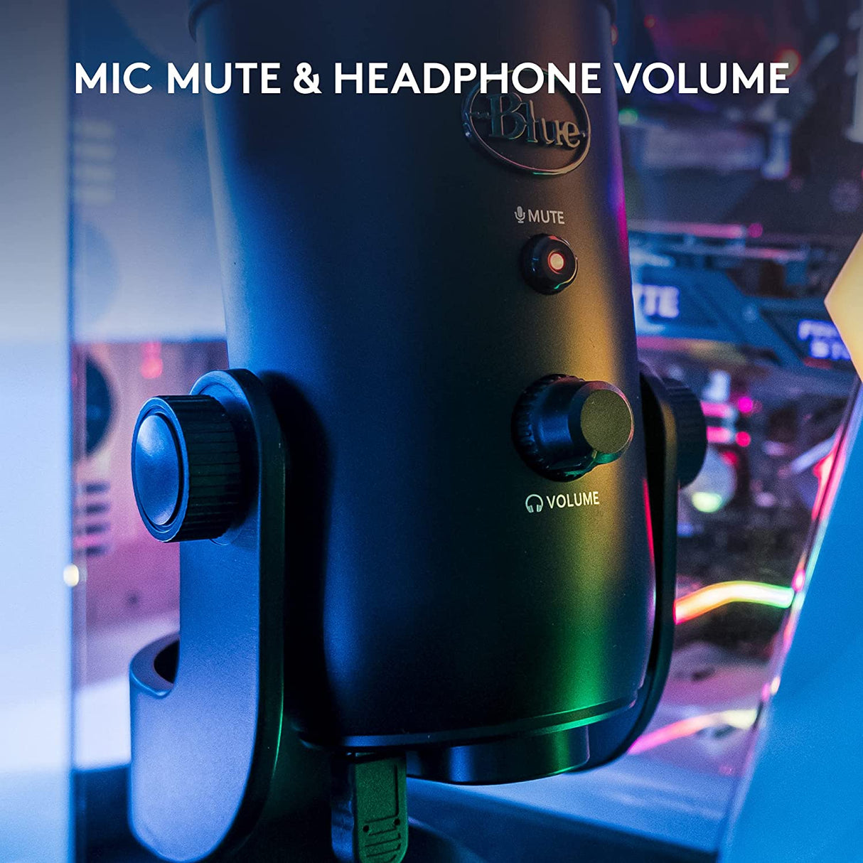 Logitech For Creators Blue Yeti Usb Microphone For Recording And