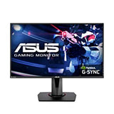 ASUS VG278QR 27” Gaming Monitor 165Hz Full HD (1920 x 1080) 0.5ms G-SYNC Eye Care DisplayPort HDMI DVI, Black 27" FHD 0.5ms 165Hz G-SYNC Height Adjustable