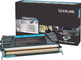 Lexmark C746A1CG C746 C748 Laser Toner Cartridge (Cyan) in Retail Packaging
