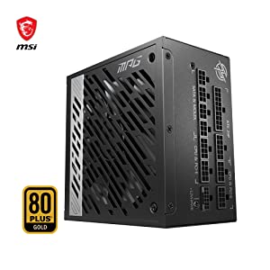 Msi MPG A850G PCIE 5 & ATX 3.0 Gaming Power Supply - Full