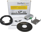 StarTech.com USB to Serial Adapter - 2 Port - RS232 RS422 RS485 - COM Port Retention - FTDI USB to Serial Adapter - USB Serial (ICUSB2324852)