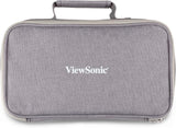 ViewSonic PJ-CASE-010 Zipped Soft Padded Carrying Case for M1 Projector Gray M1 Series