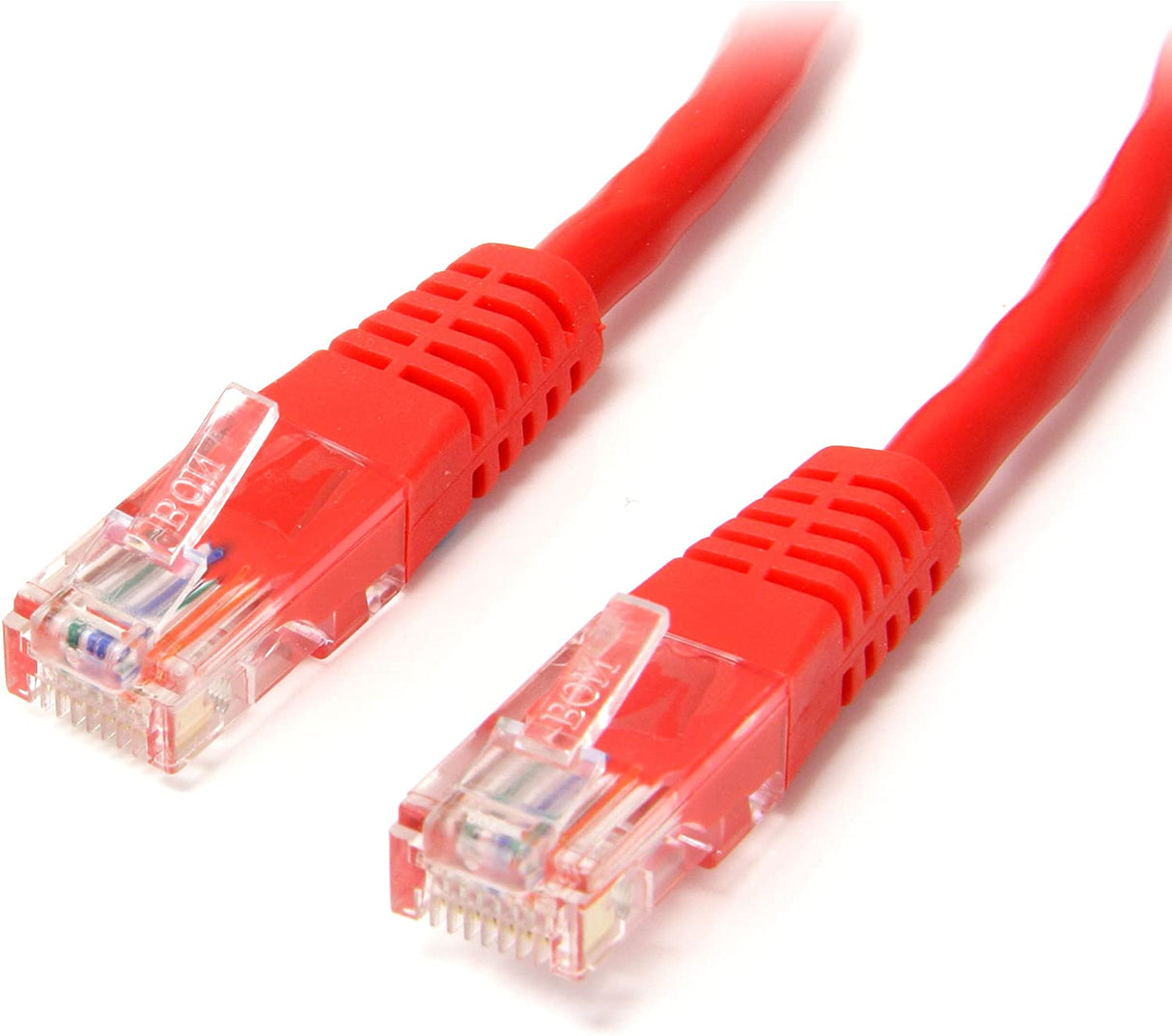 StarTech.com Cat5e Ethernet Cable - 15 ft - Red - Patch Cable - Molded Cat5e Cable - Network Cable - Ethernet Cord - Cat 5e Cable - 15ft (M45PATCH15RD) 15 ft / 4.5m Red