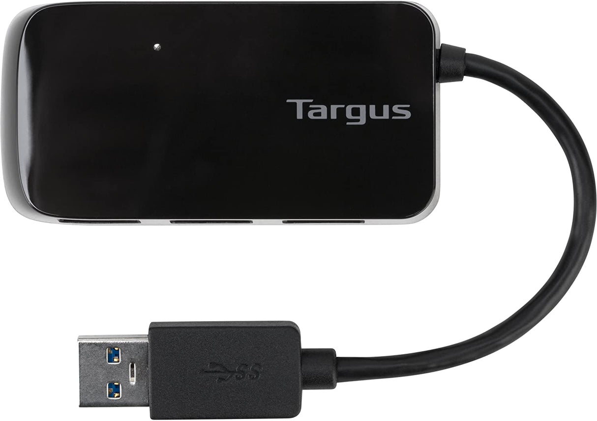 Targus 4-Port USB 3.0 Hub (ACH124US),Black