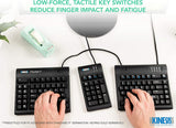 Kinesis Freestyle2 Ergonomic Keyboard for PC (20" Extended Separation) 20 Inch Separation