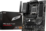 MSI PRO B650-P WiFi ProSeries Motherboard (AMD AM5, ATX, DDR5, PCIe 4.0, M.2, SATA 6Gb/s, USB 3.2 Gen 2, HDMI/DP, Wi-Fi 6E, AMD Ryzen 7000 Series Desktop Processors)