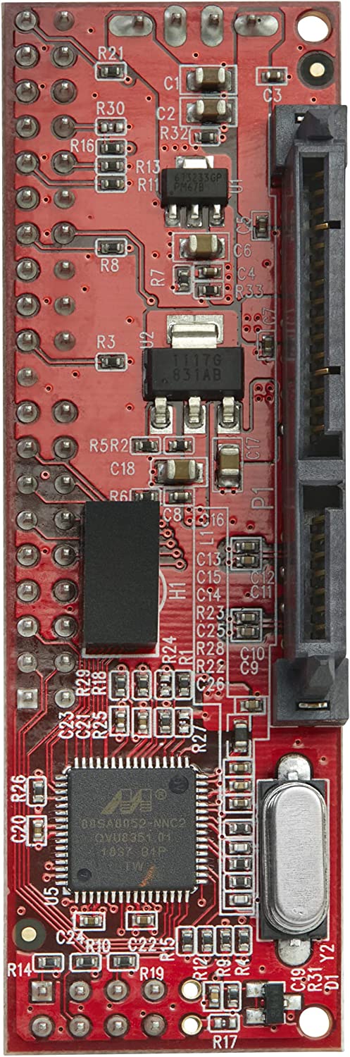 StarTech.com IDE to SATA Hard Drive or Optical Drive Adapter Converter - 40-Pin PATA to 2.5" SATA HDD / SSD / ODD Converter (IDE2SAT2) IDE SATA Drive