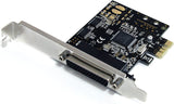 StarTech.com 2S1P PCI Express Serial Parallel Combo Card with Breakout Cable - PCIe Serial Parallel Card (PEX2S1P553B) PCI Express w Breakout Cable