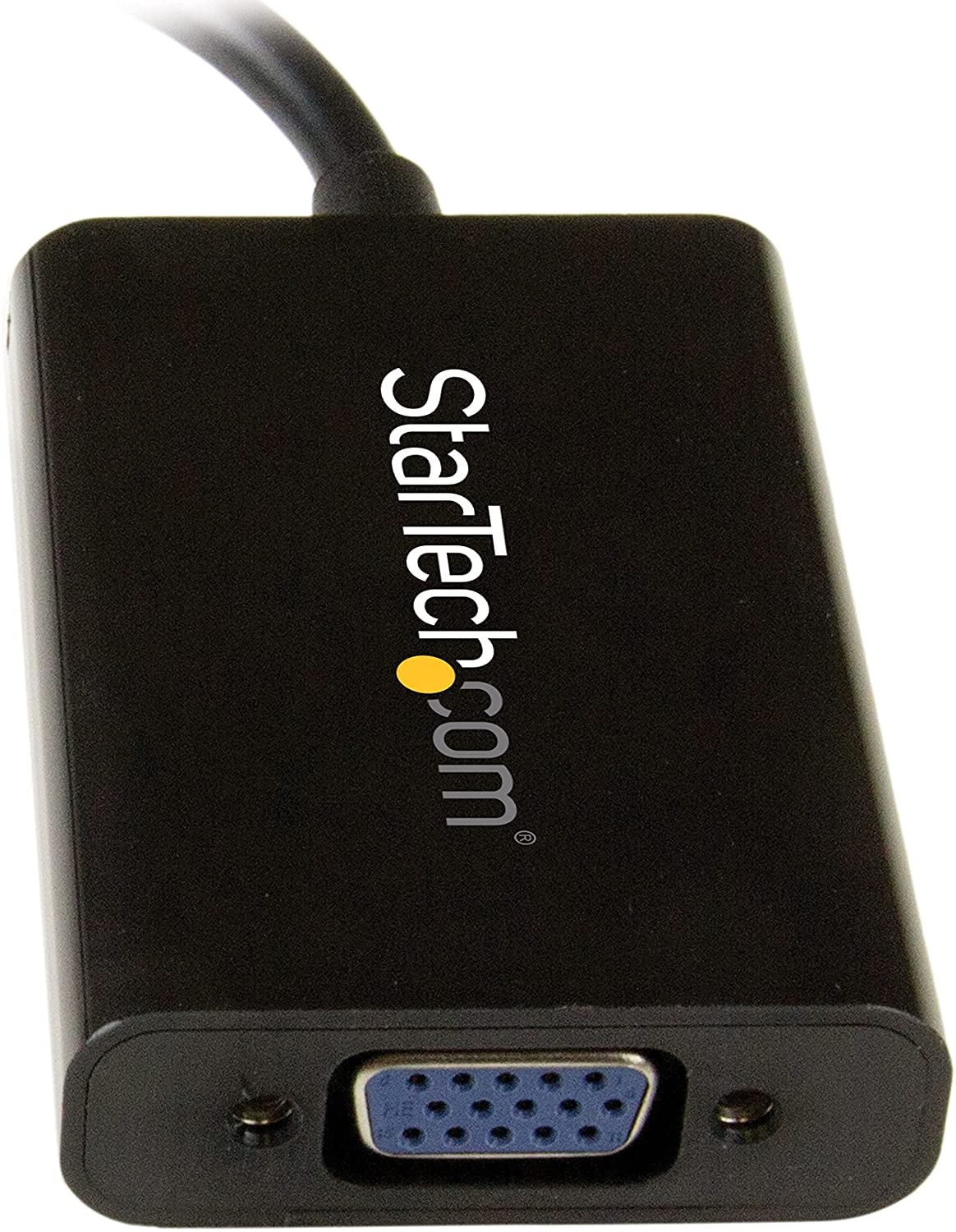 StarTech.com DisplayPort to VGA Adapter with Audio 1920x1200 DP to VGA Converter for Your VGA Monitor or Display (DP2VGAA)