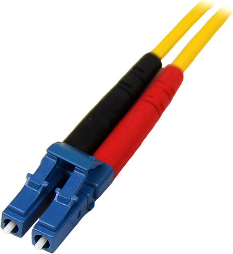 StarTech.com 4m Fiber Optic Cable - Single-Mode Duplex 9/125 - LSZH - LC/LC - OS1 - LC to LC Fiber Patch Cable (SMFIBLCLC4) Yellow 13 ft / 4 m LC to LC Single-Mode Duplex 9/125