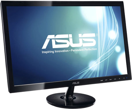 Asus VS228H-P 21.5" Full HD 1920x1080 HDMI DVI VGA LCD Monitor with Back-lit LED, Black 21.5" HDMI, D-Sub, DVI