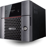 BUFFALO TeraStation 3220DN 2-Bay Desktop NAS 8TB (2x4TB) with HDD NAS Hard Drives Included 2.5GBE / Computer Network Attached Storage/Private Cloud/NAS Storage/Network Storage/File Server 8 TB TeraStation 3220DN Desktop NAS - 2 Drive Bays