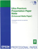 Epson Ultra Premium Matte 11 x 22 Inch Presentation Paper 50 Sheets (S041908),White