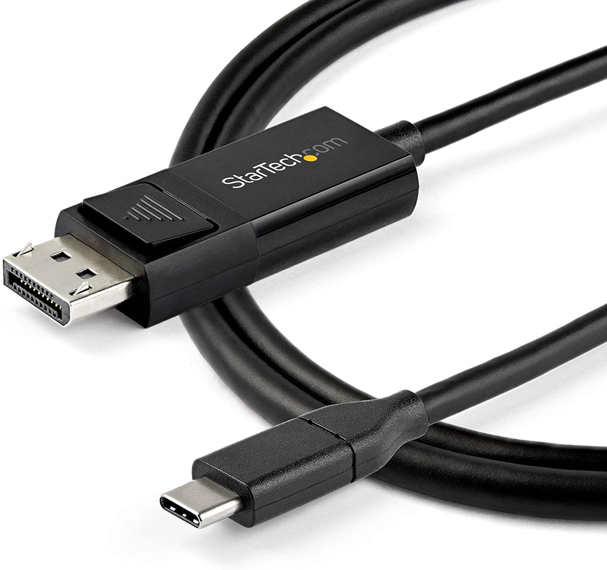 StarTech.com 6ft (2m) USB C to DisplayPort 1.4 Cable 8K 60Hz/4K - Bidirectional DP to USB-C or USB-C to DP Reversible Video Adapter Cable -HBR3/HDR/DSC - USB Type C/TB3 Monitor Cable (CDP2DP142MBD) 6 ft / 2 m