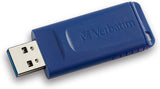 Verbatim 4GB Store 'n' Go USB Flash Drive - PC / Mac Compatible - 3pk - Red, Green, Blue 4 GB 3 Pack