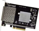 StarTech.com Quad Port 10G SFP+ Network Card - Intel XL710 Open SFP+ Converged Adapter - PCIe 10 Gigabit Ethernet Server NIC - 10GbE Fiber Optic LAN Card - Dell PowerEdge HPE ProLiant (PEX10GSFP4I) 4 PORT