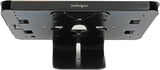 StarTech.com Secure Tablet Enclosure Stand- Lockable Anti Theft Steel Desk or Wall Mount for 9.7" iPad/Tablet - VESA Compatible (SECTBLTPOS), Black